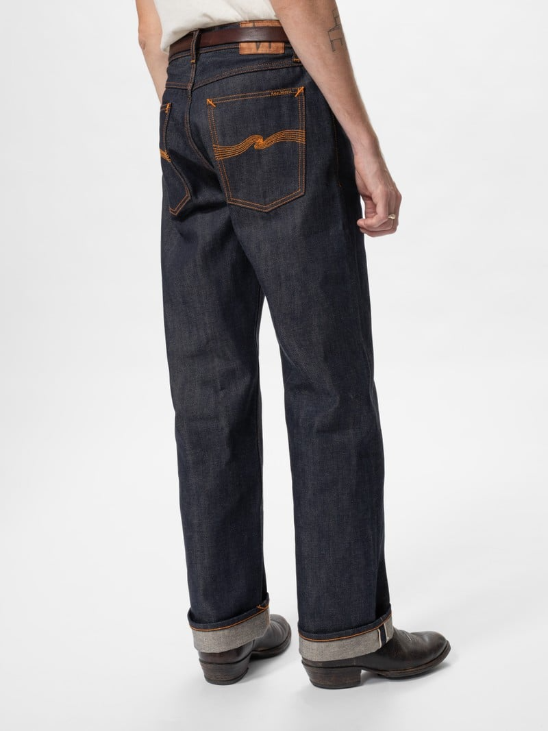 ג'ינס ארוך לגברים / נשים Tuff Tony Dry Selvage – Wide Leg