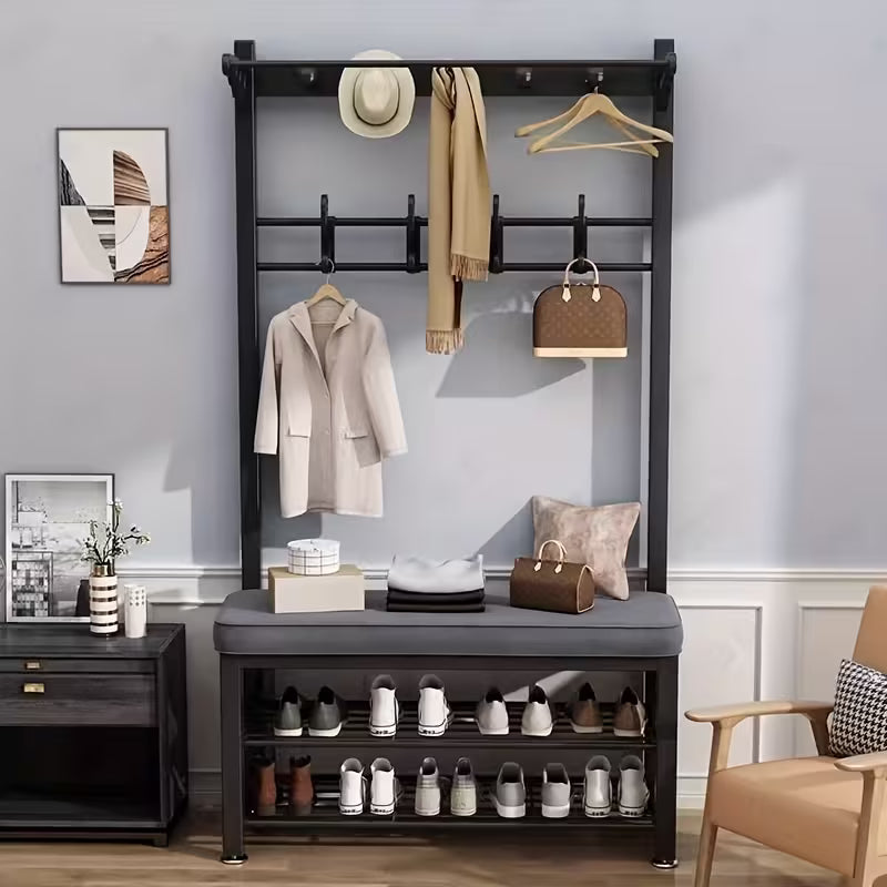 ™Vestio | ארגונית בגדים ונעליים – מסגרת מתכת עמידה