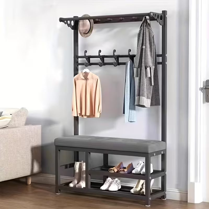 ™Vestio | ארגונית בגדים ונעליים – מסגרת מתכת עמידה