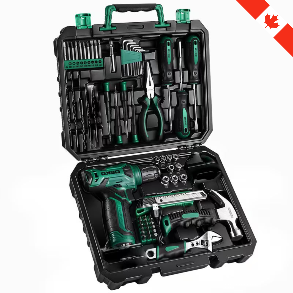 Malor™ | Power tool set with carrying case
