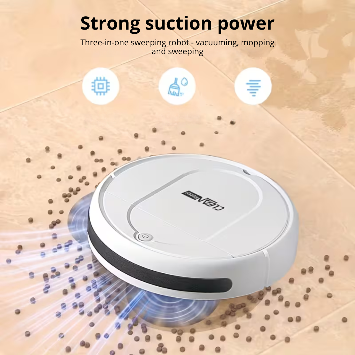 Glavi™ | 3-in-1 Robot vacuum